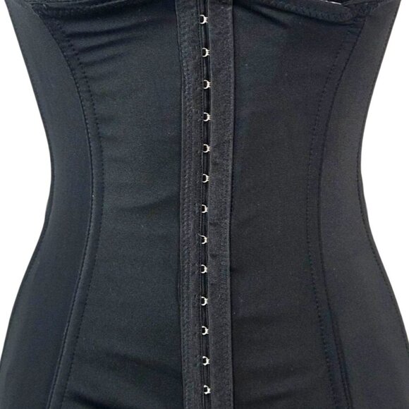 Waist Cincher Adjustable Closure 1X Black Slimming Supportive Shapewear - Picture 7 of 8